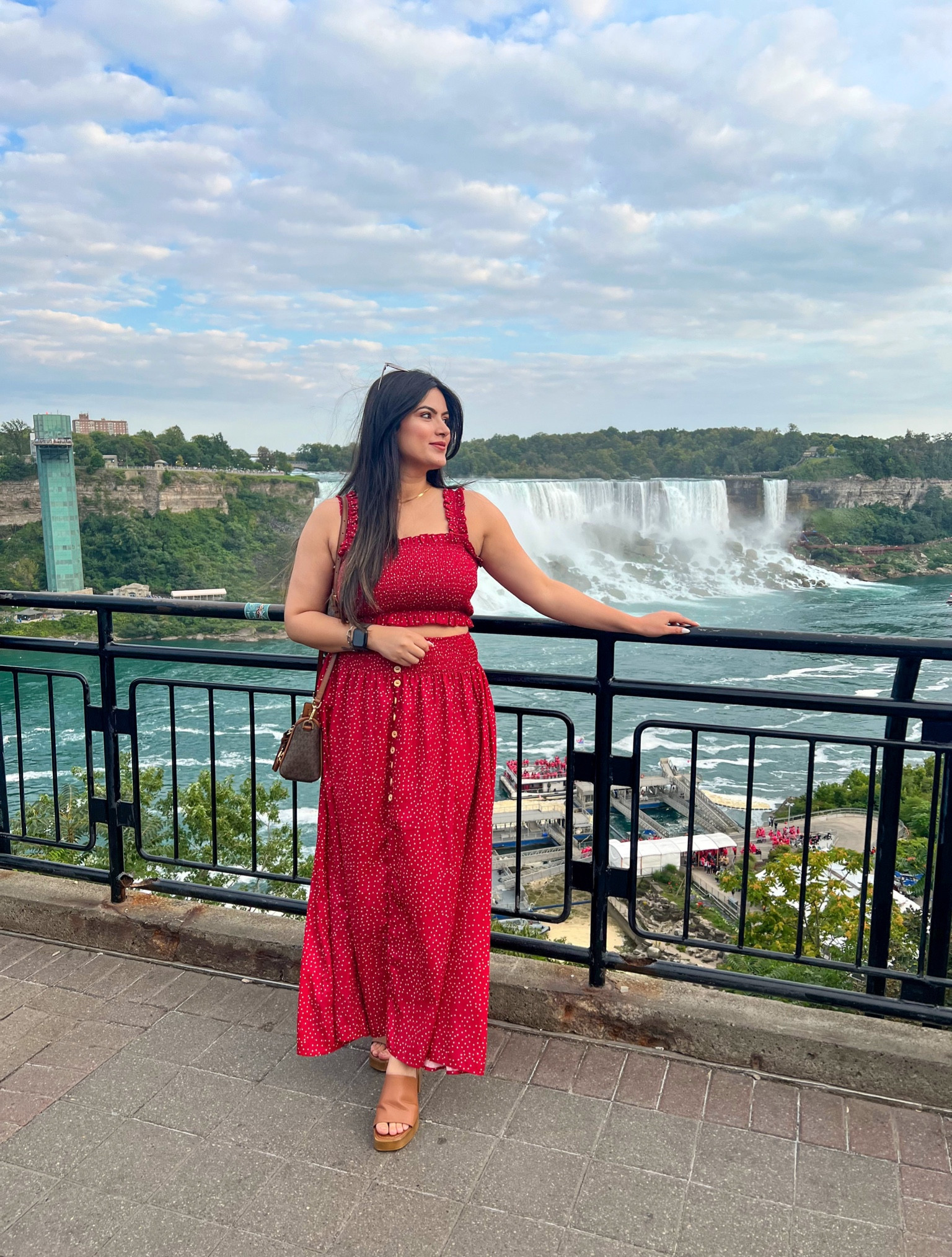 Vacation outfit, skirt set, polka dot tank top, split hem skirt, style inspiration 

#LTKtravel #LTKstyletip #LTKfindsunder50