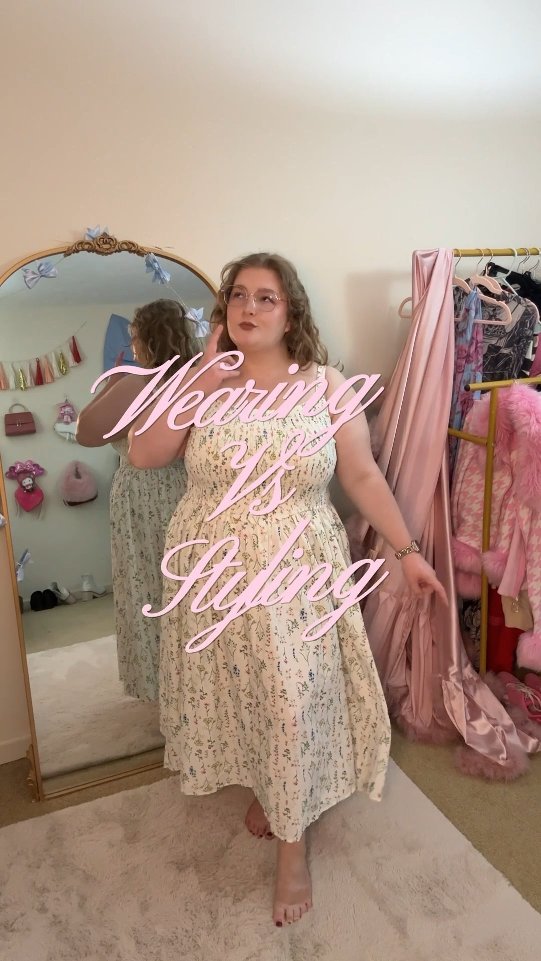 Wearing vs styling this plus size sun dress 🌸 I’m a size 16 wearing a 2x • spring dress • coquette dress • cottage core style dress • plus size summer sun dress 

#LTKootd #LTKMidsize #LTKPlusSize
