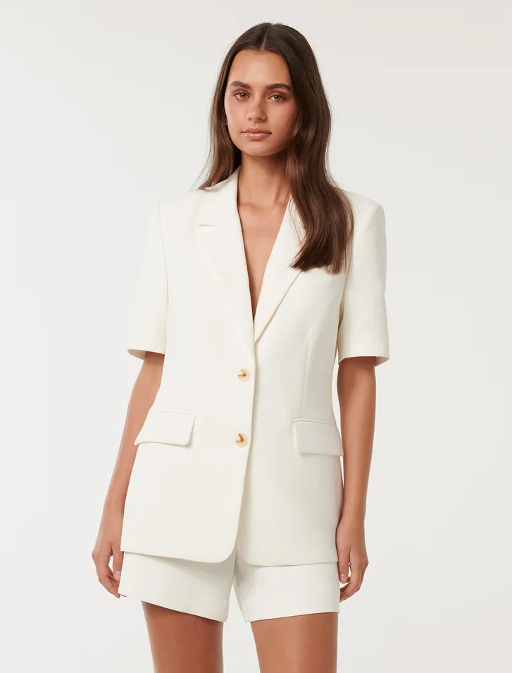 Azura Short Sleeve Jacket | Forever New (UK & IE)