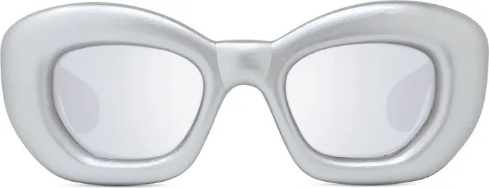 Loewe Inflated 47mm Butterfly Sunglasses | Nordstrom | Nordstrom