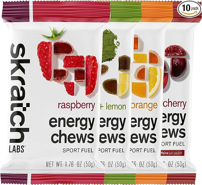 Skratch Labs Energy Chews | Energy Gummies for Running, Cycling, and Sports Preformance | Energy ... | Amazon (US)