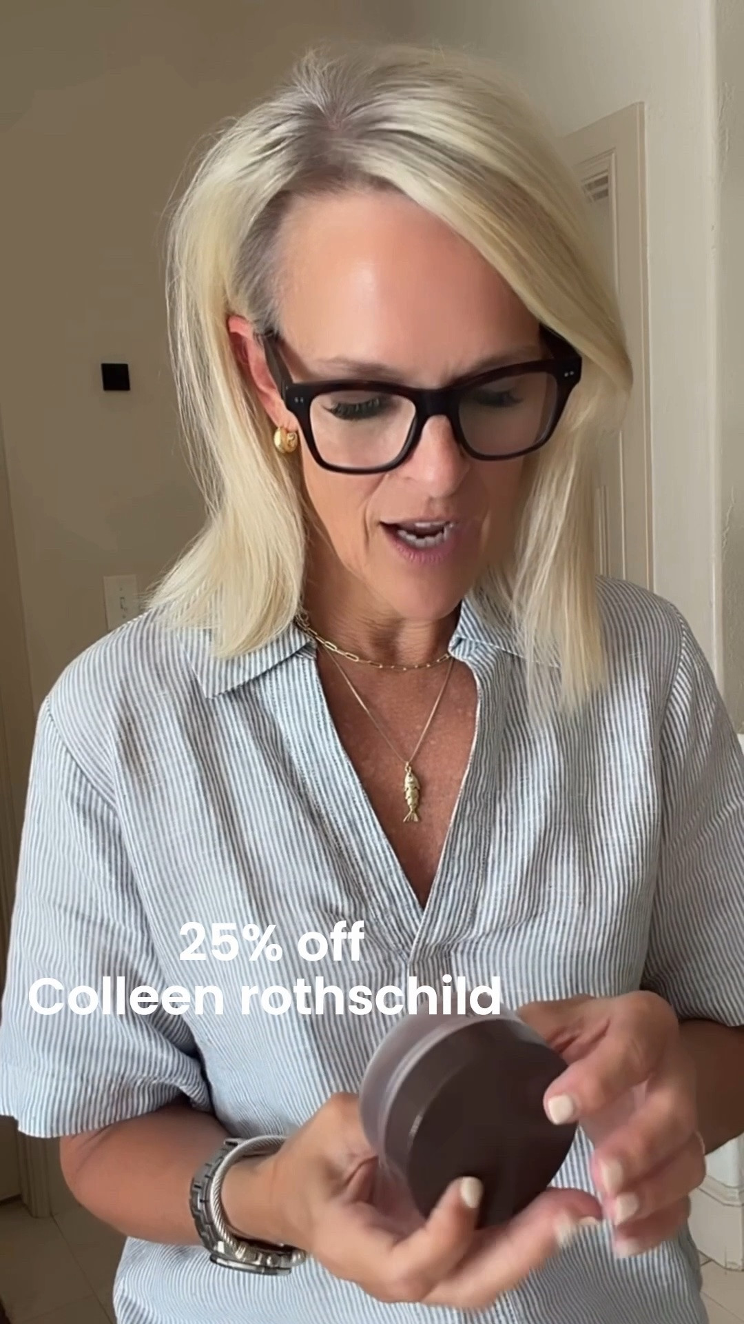 25% off her best sellers! I’m a loyal fan of the skin care is truly changed the texture and the moisture of my skin 

@colleenrothschild #crpartner ￼

#LTKBeauty #LTKOver40 #LTKmorningroutine