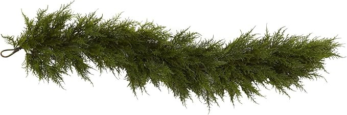 Nearly Natural 4953 Cedar Garland, 60-Inch, Green | Amazon (US)