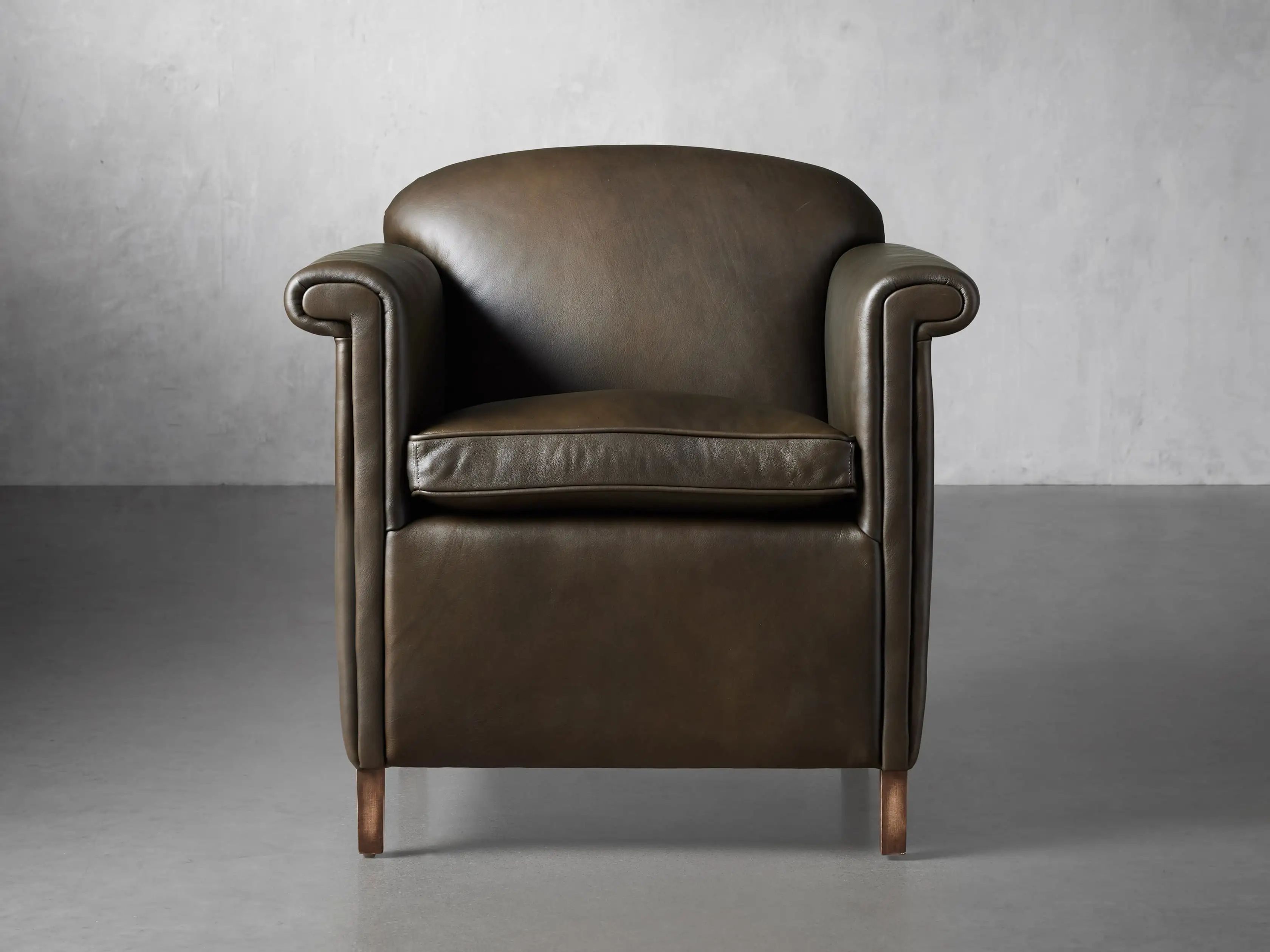 Abbot Leather Chair | Arhaus