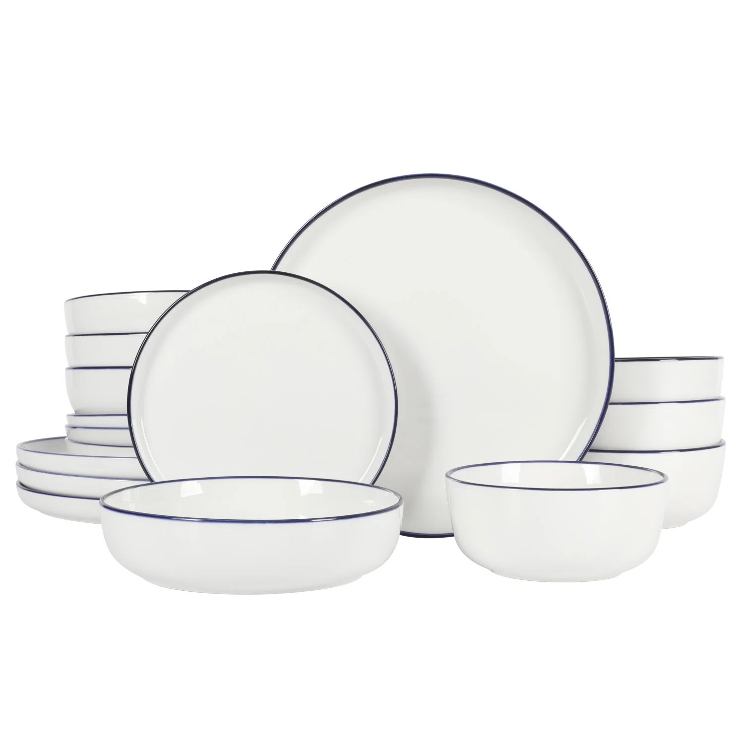 Gibson Home Oslo 16 Piece Dinnerware Set | AllModern