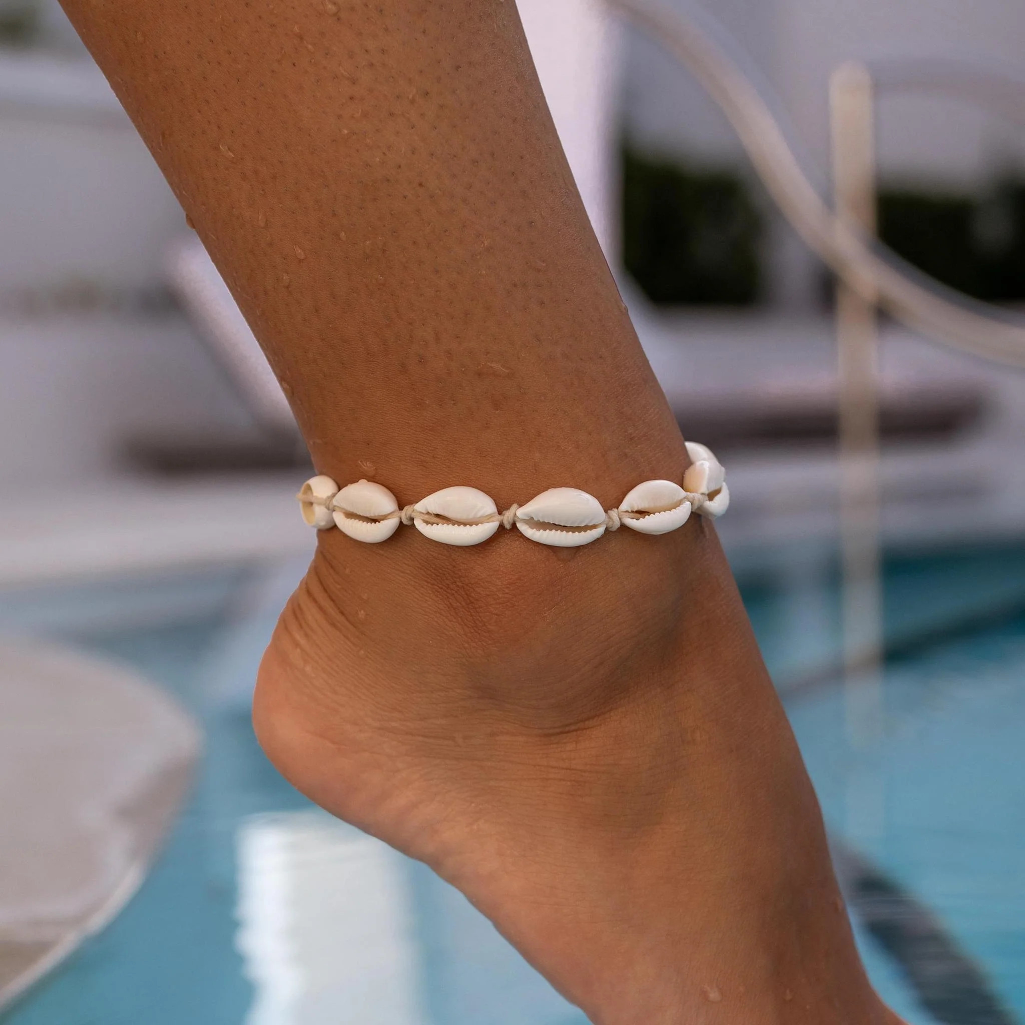 Puka Shell Anklet | ALCO Jewelry