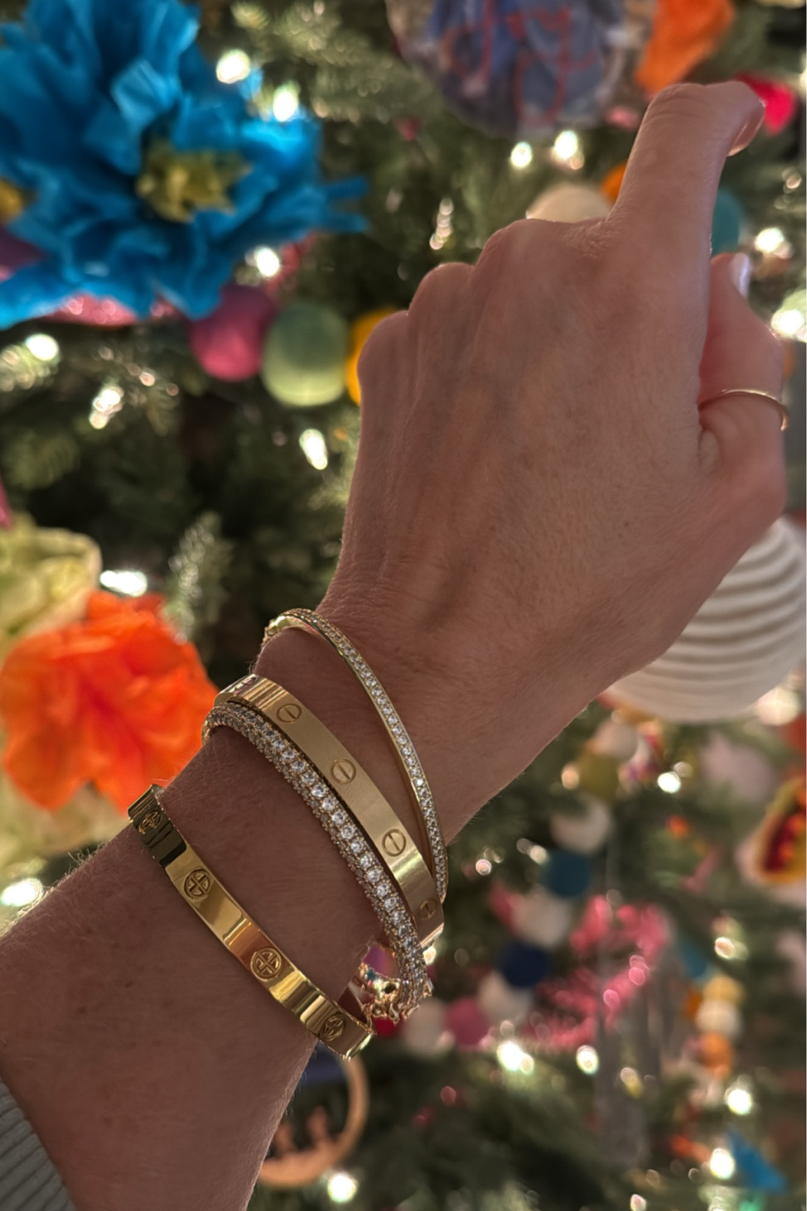 Bracelet stack looking 💯. Found them on amazon!!

#LTKOver40 #LTKFindsUnder50