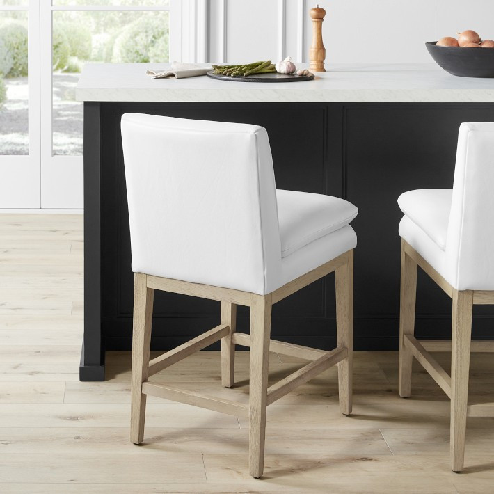 Laguna Upholstered Counter &amp; Bar Stool | Williams-Sonoma