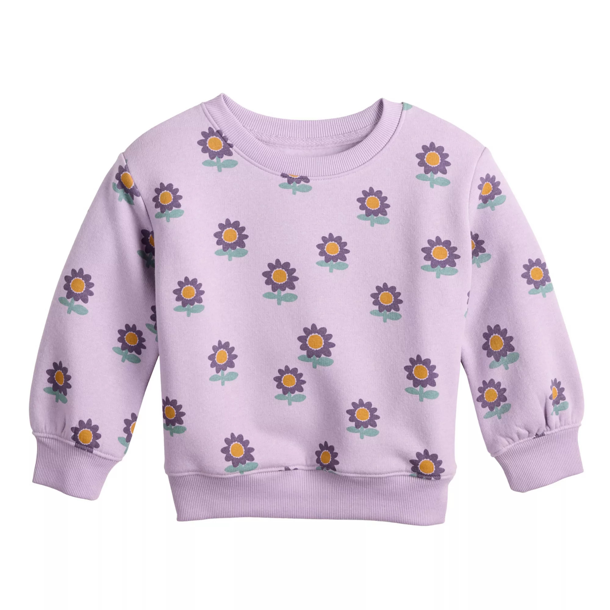 Girls 4-12 Jumping Beans® Core Fleece Crew Sweatshirt | Kohl's