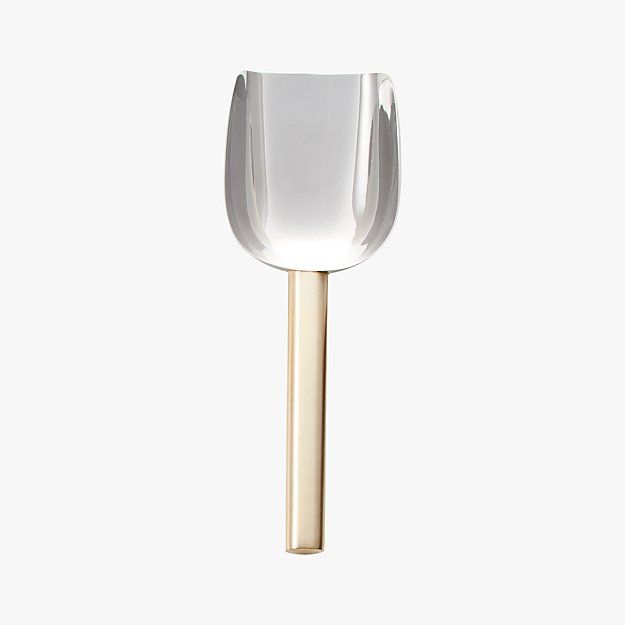 Stainless Steel Ice Scoop + Reviews | CB2 | CB2