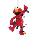 Hallmark Sesame Street Elmo Holding Light String Christmas Ornament | Amazon (US)