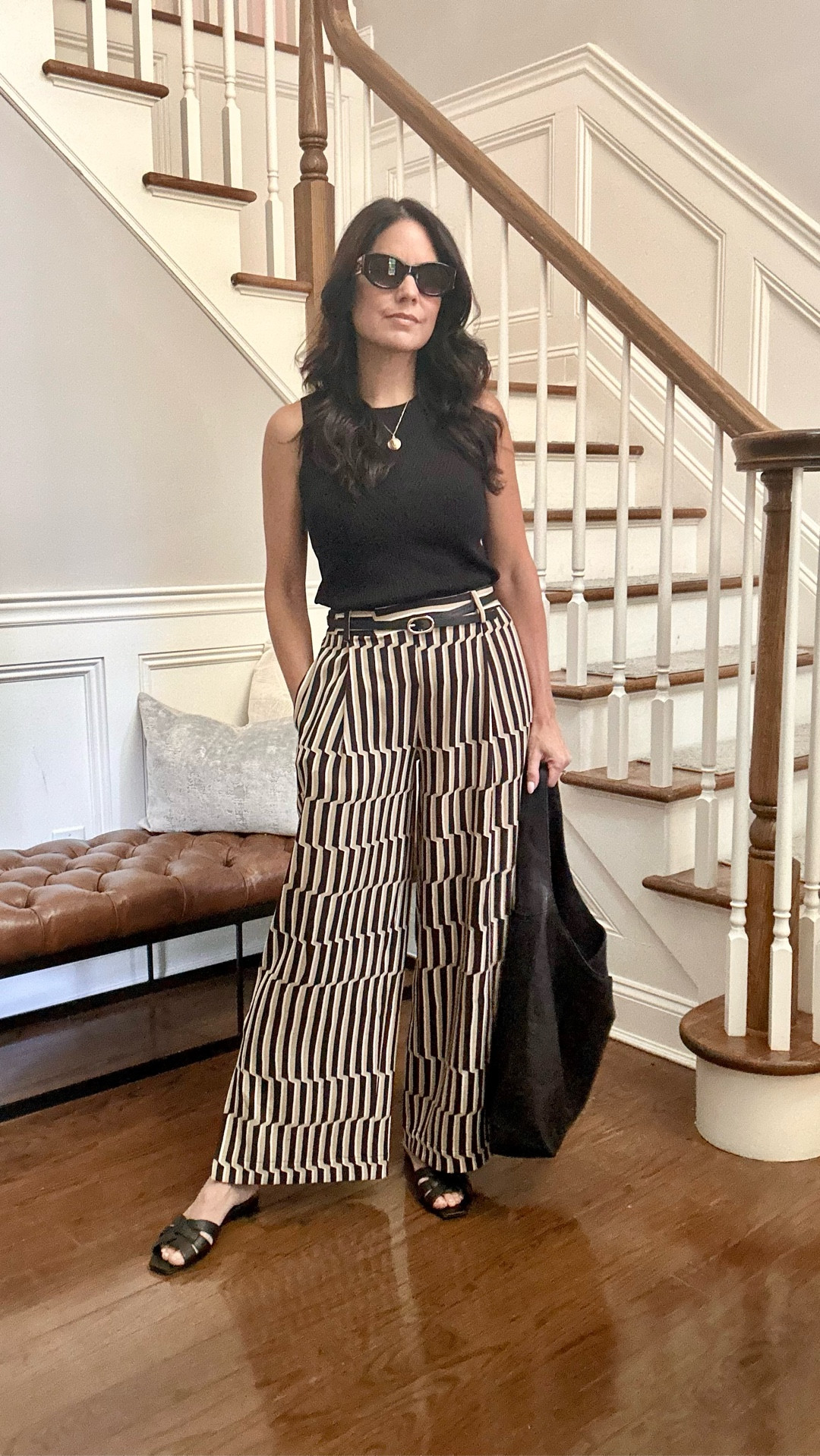 Summer outfit from @lyssenewyork. Leather tote bag @laticoleather

#LTKStyleTip #LTKSeasonal #LTKOver40