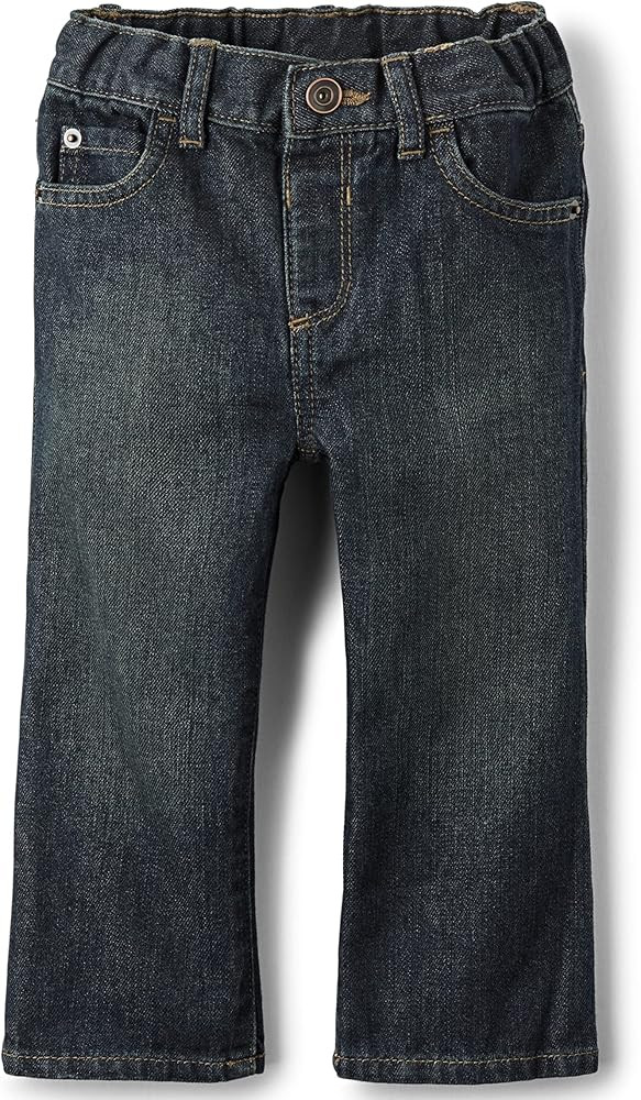 The Children's Place Baby Boys' and Toddler Bootcut Jeans | Amazon (US)