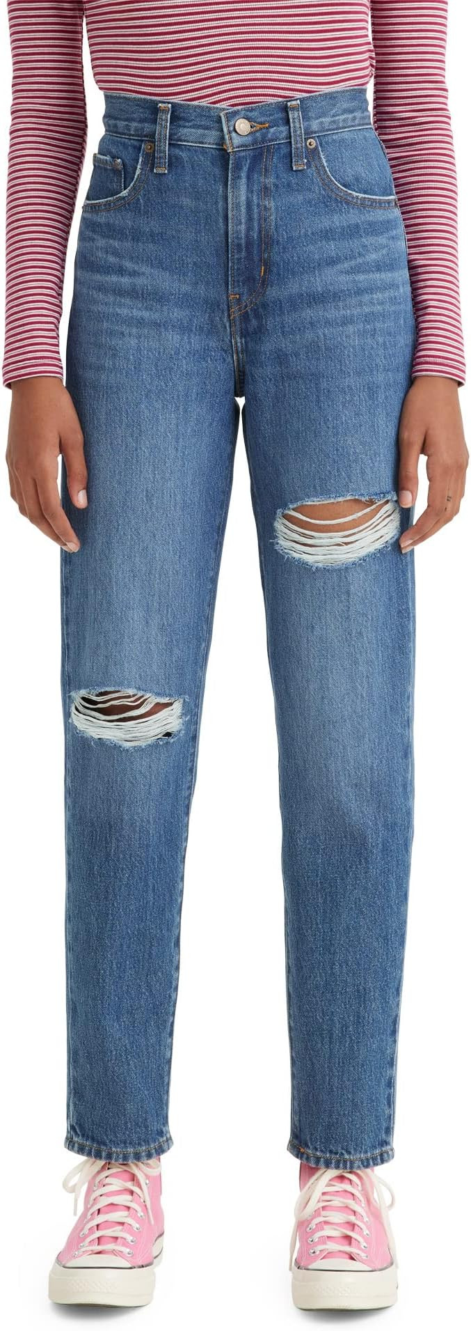 Levi's Women's High Waisted Mom Jeans (Also Available in Plus) | Amazon (US)
