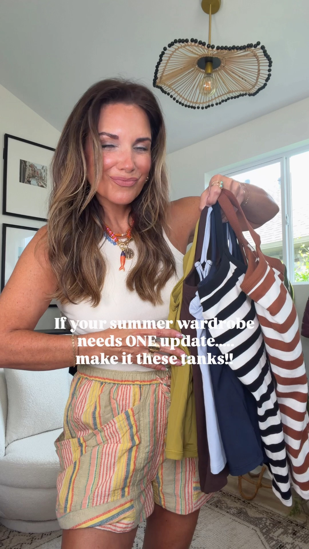 If you’re only buying ONE fashion item during Prime Day… make it these tanks. Trust me—you’ll wear them on repeat!!!!
Prime Day SALE~ only $18 right now!!
Wearing size medium in all of them