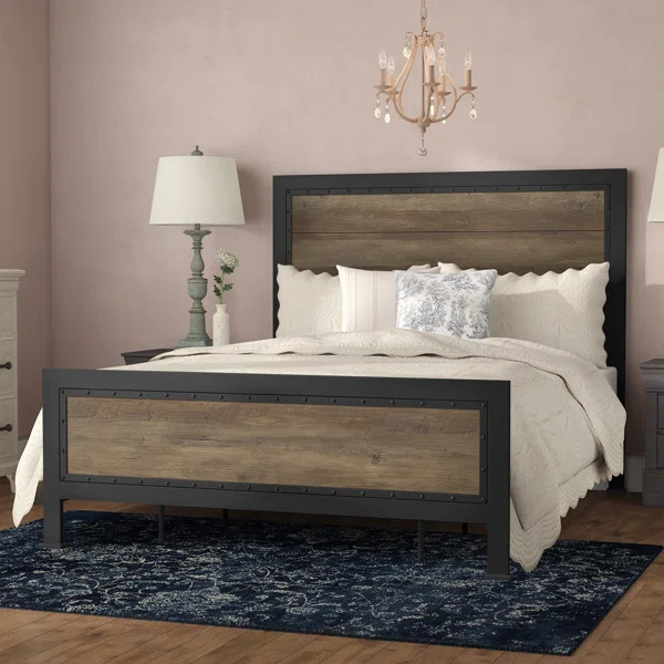 Abdon Queen Low Profile Standard Bed | Wayfair North America
