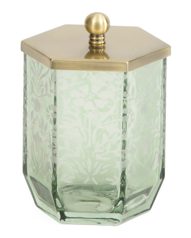 4x6.25 Bellflower Cotton Jar | TJ Maxx