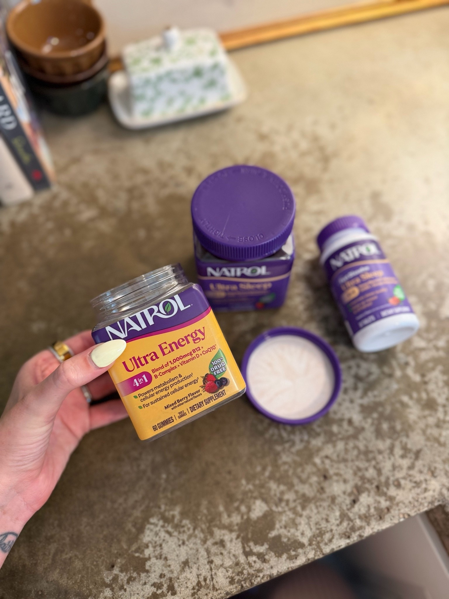 #AD The Ultra Energy has helped me cut back on caffeine with this 4-in-1 blend that’s caffeine-free!! Uses cellular energy to give you that sustained energy throughout the day! 🎉🤭 I also love the Ultra Sleep for the evenings I want the deep sleep! Both available at @target (online and in select stores!!❤️❤️) comment ULTRA for the links! @shop.ltk #liketkit #TargetPartner #Natrol #UltraSleep #UltraEnergy

†These statements have not been evaluated by the Food and Drug Administration. This product is not intended to diagnose, treat, cure or prevent any disease.