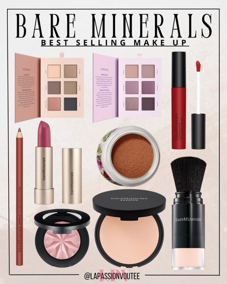 Enhance your beauty with Bare Minerals' best-selling makeup. These top-rated products deliver flawless coverage and a natural, radiant finish. Crafted with clean, skin-loving ingredients, they ensure you look and feel your best. Trust Bare Minerals for makeup that truly makes a difference.

#LTKBeauty #LTKFindsUnder100 #LTKSaleAlert