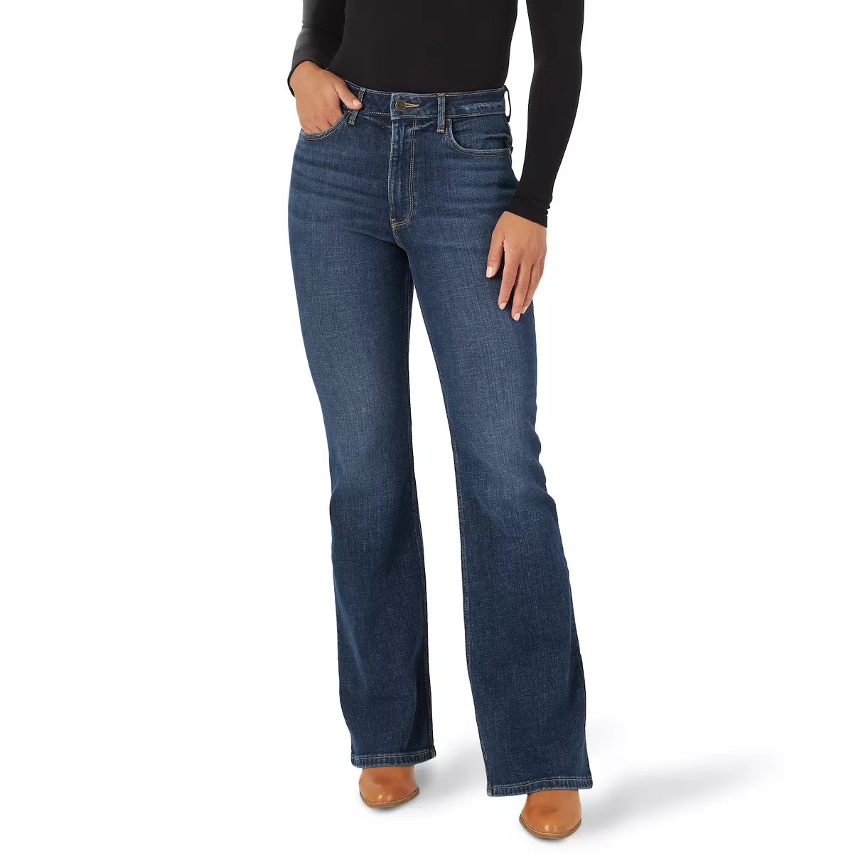 Women's Wrangler Stretch Flare Jeans and Corduroy | Kohl's