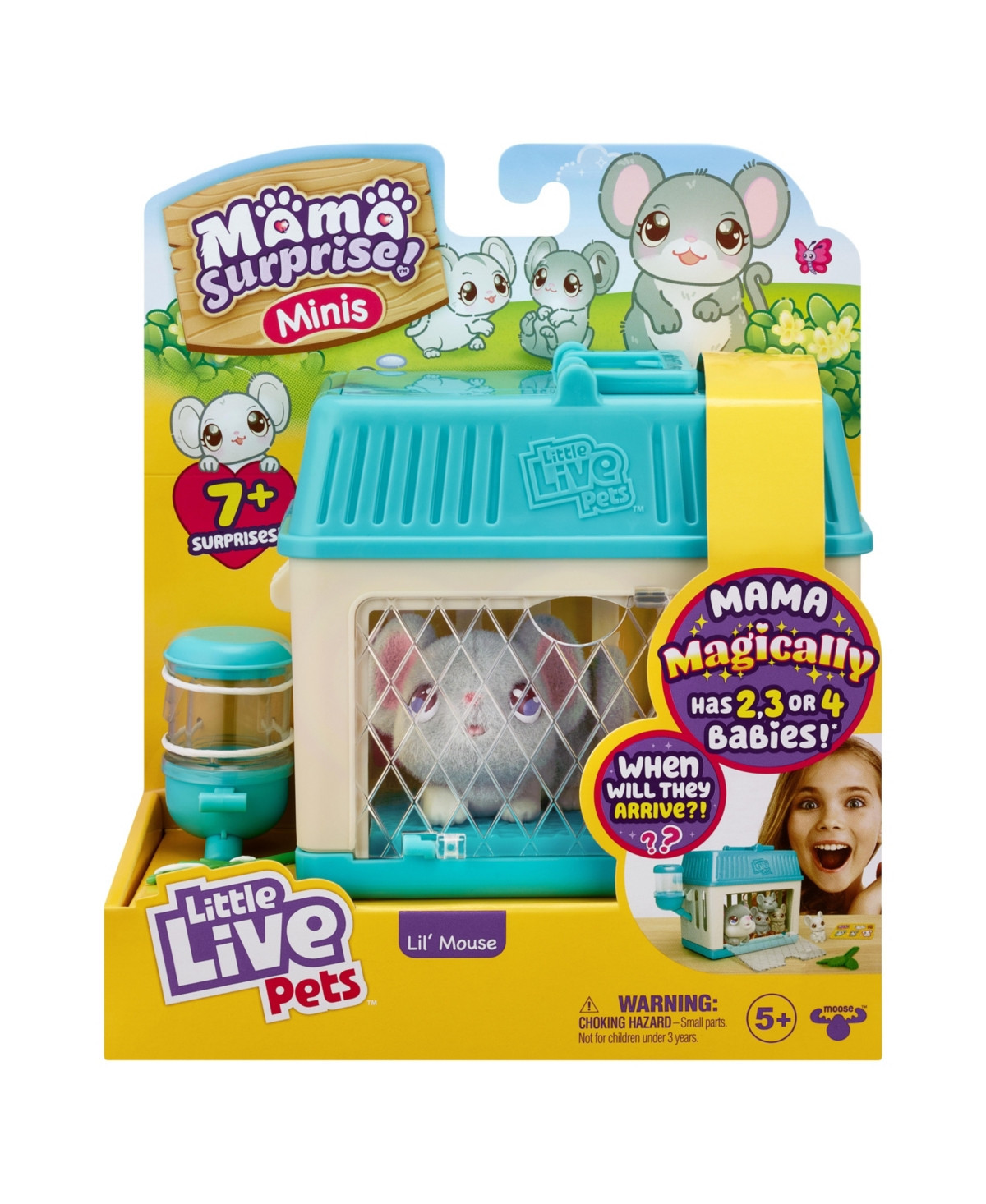 Little Live Pets Mama Surprise Minis - Lil' Mouse - Multi Color | Macy's