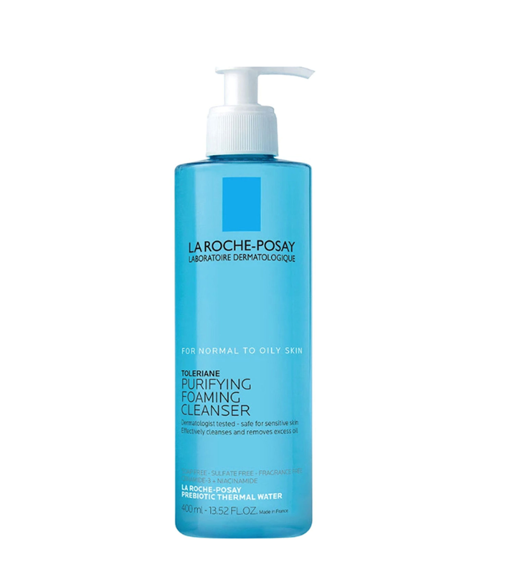 La Roche-Posay Toleriane Purifying Foaming Facial Wash 13.52 fl oz (400ml) - Walmart.com | Walmart (US)