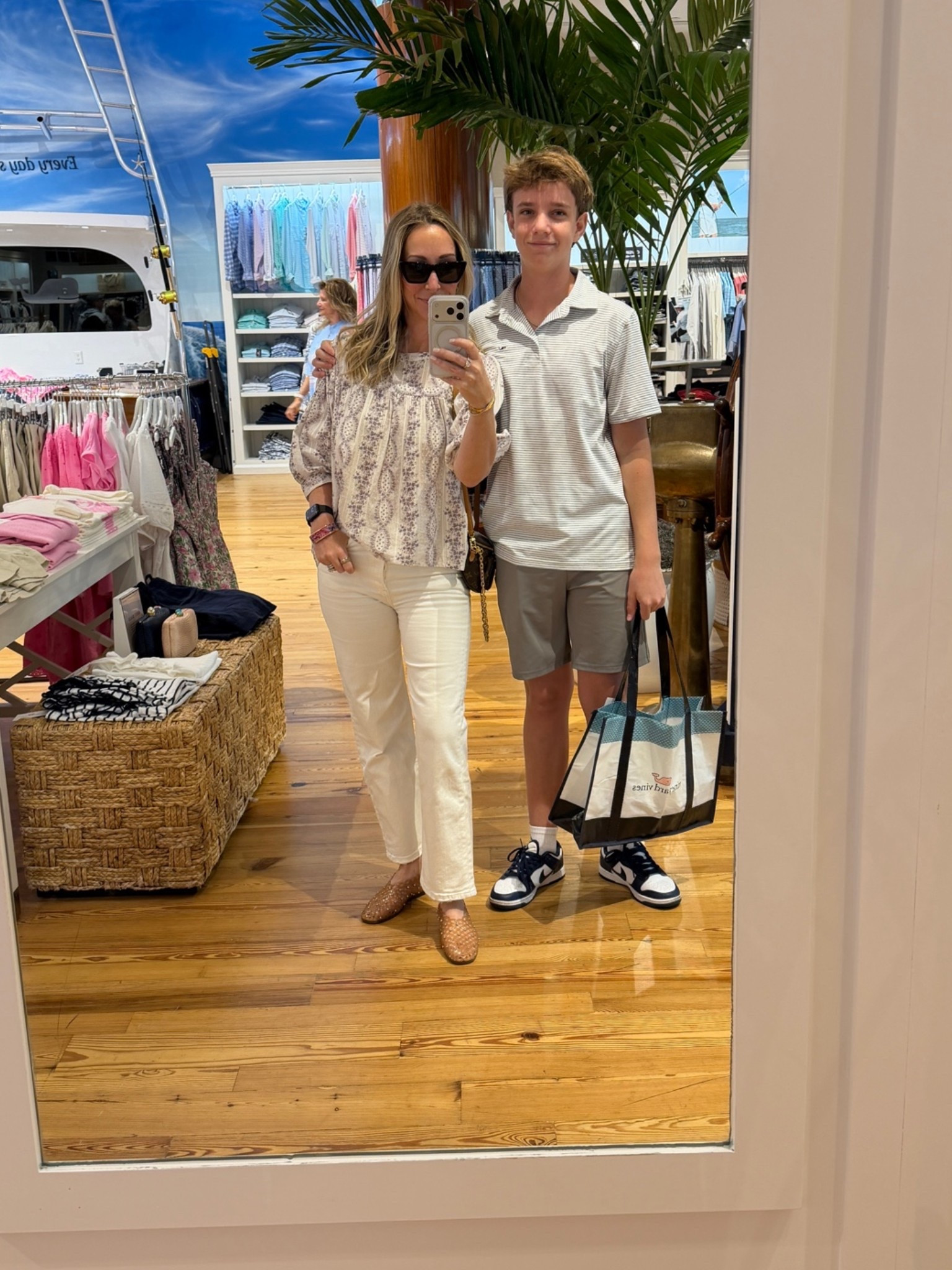 Shopping date with my favorite
Vineyard Vines
Levi’s
Louis Vuitton
Steve Madden 
Love Shack Fancy top that is way old

#LTKmomlife #LTKdayinmylife #LTKOver40