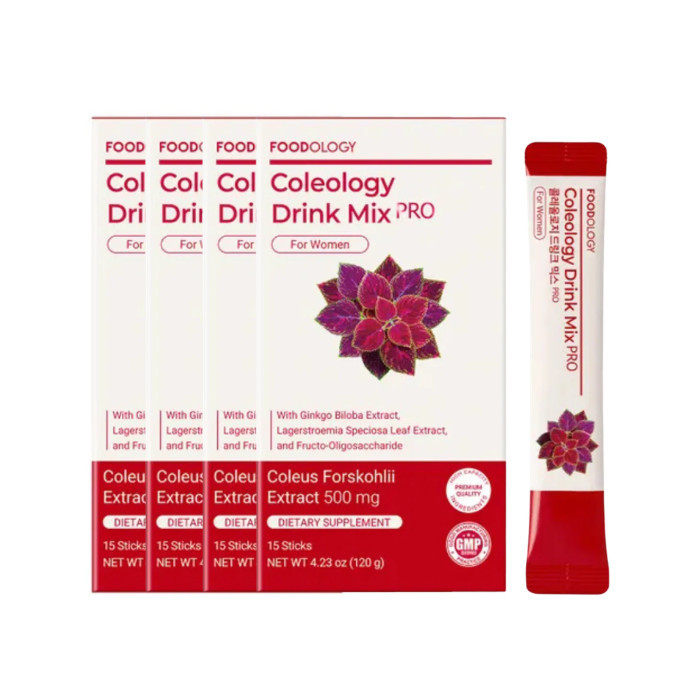 [Deal] FOODOLOGY - Coleology Drink Mix PRO - 15sticks (4ea) Set | Stylevana