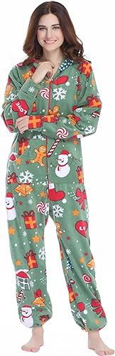 Amazon.com: XMASCOMING Women's & Men's Hooded Fleece Onesies One-Piece Pajamas : Clothing, Shoes ... | Amazon (US)