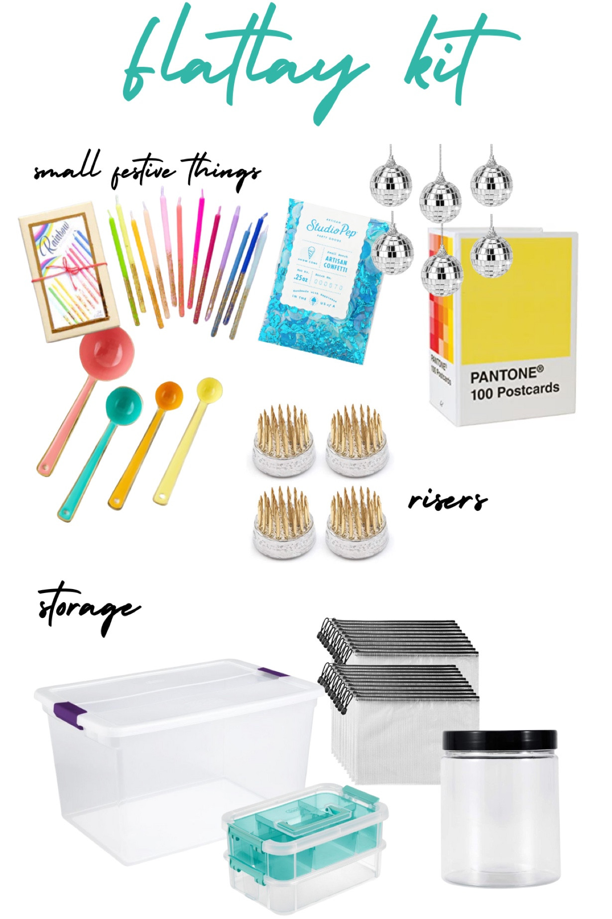 Flatlay essentials from a small kit to a traveling bin! My favorite must haves for perfect styling 

#LTKunder50 #LTKFind #LTKunder100