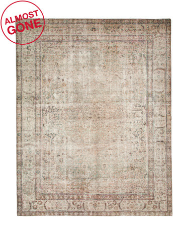 Antique Flat Weave Area Rug | TJ Maxx