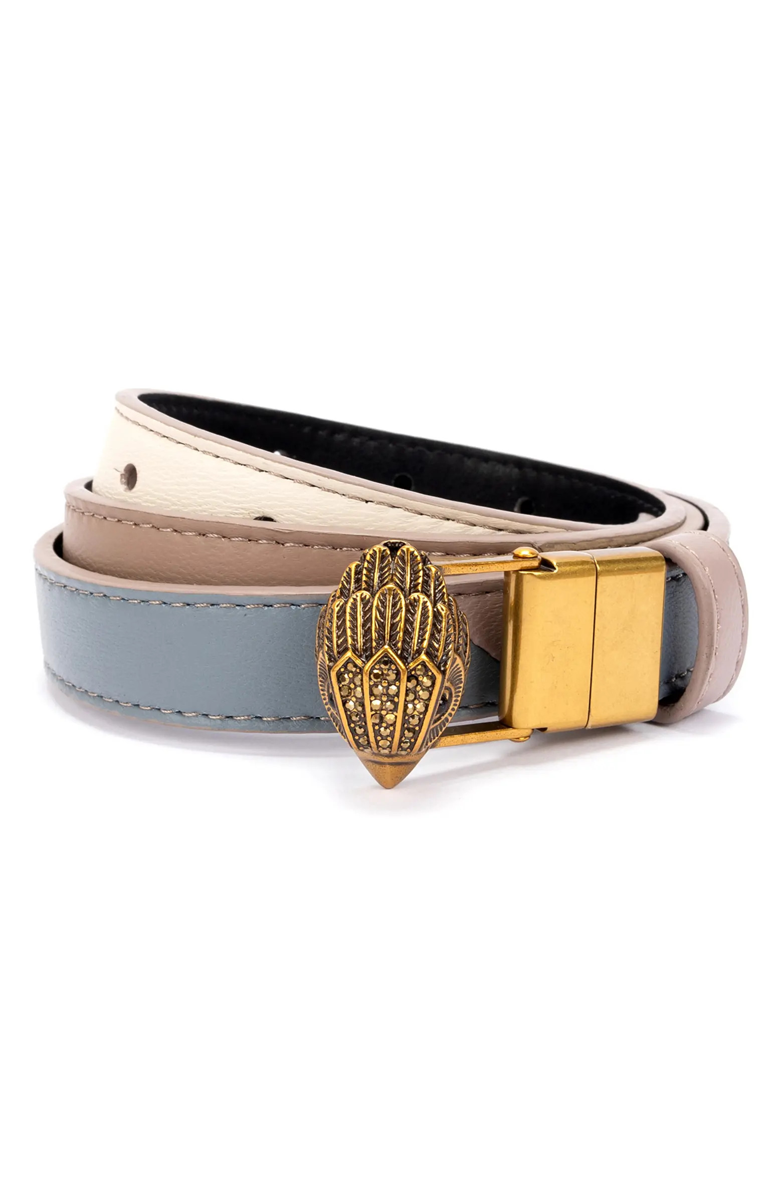 Kurt Geiger London Reversible Pieced Leather Belt | Nordstrom | Nordstrom