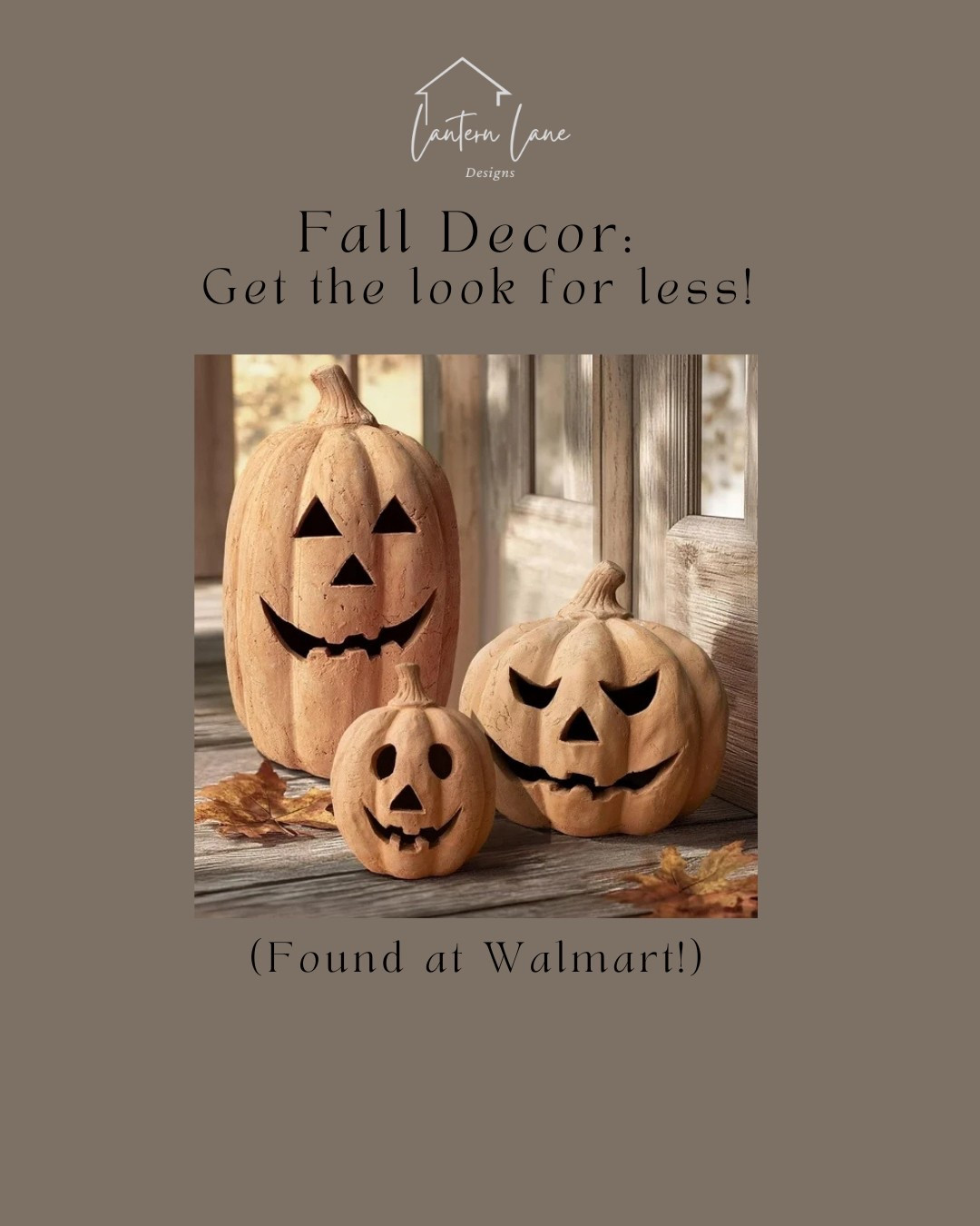 Pottery Barn look for less, terracotta pumpkins found at Walmart. Fall decor, Halloween decor, 

#LTKFindsUnder100 #LTKHome #LTKSeasonal
