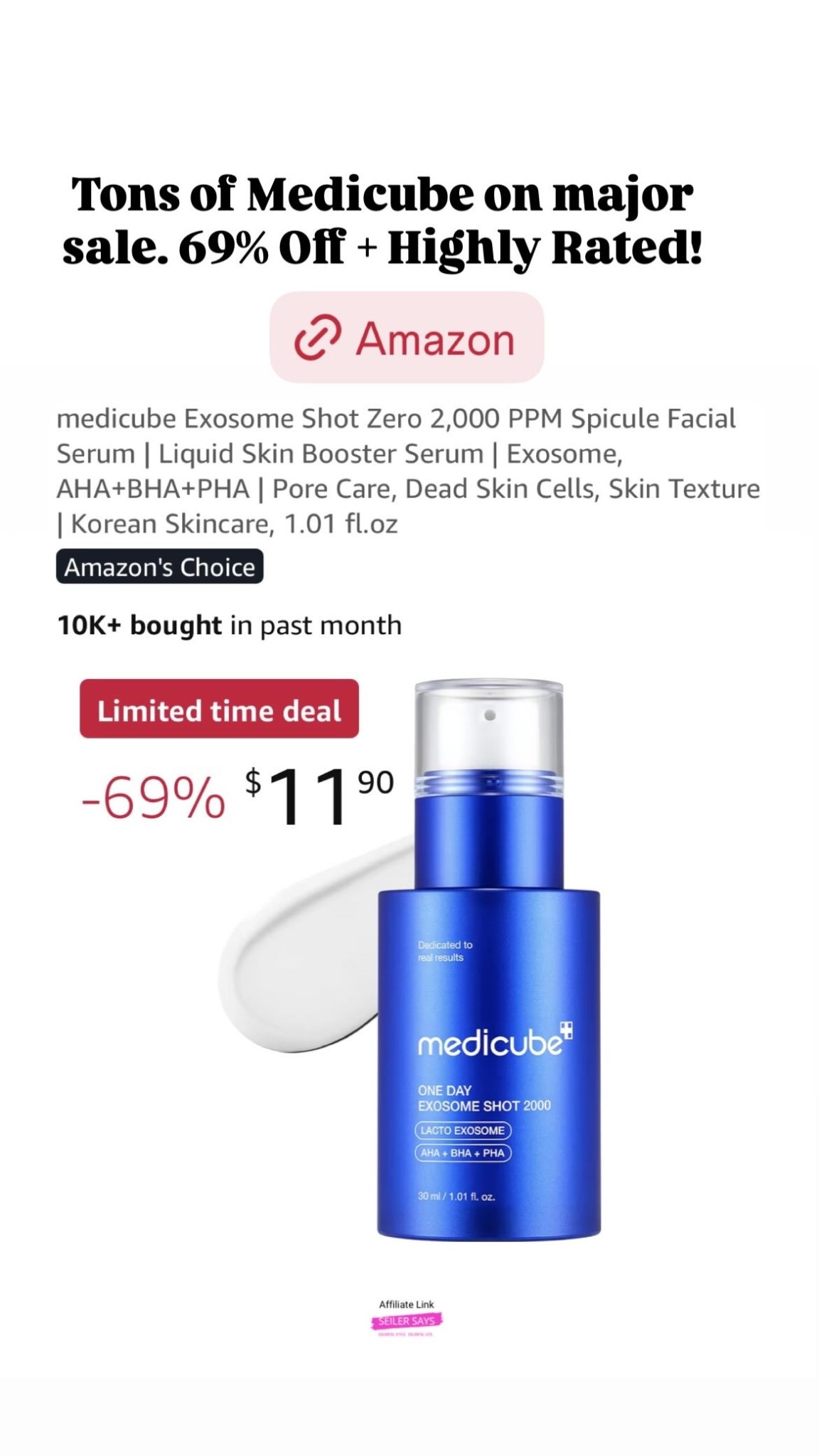 Tons of Medicube on major sale. 69% Off + Highly Rated!