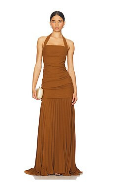 DELFI Delilah Dress in Terracotta from Revolve.com | Revolve Clothing (Global)