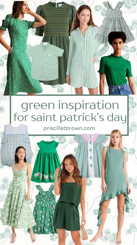 Last minute inspiration for St. Patrick’s Day. Low prices and fast shipping! 

#LTKsalealert #LTKfamily #LTKSeasonal