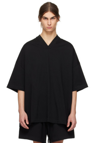 Black V-Neck T-Shirt | SSENSE