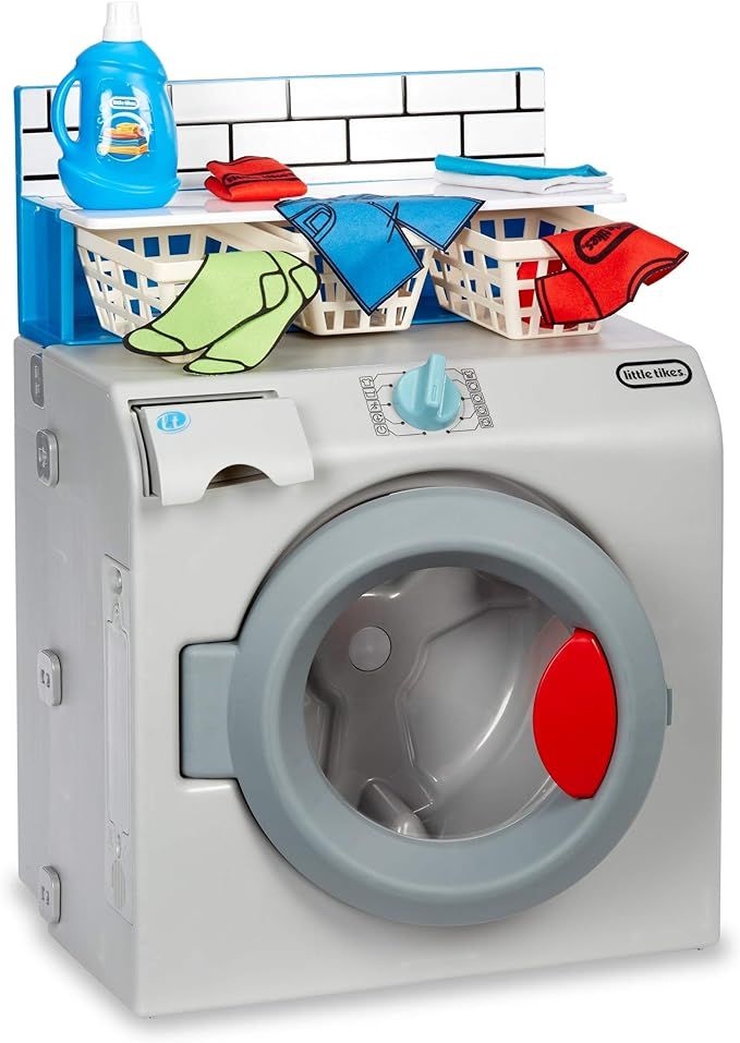 Little Tikes First Washer Dryer - Realistic Pretend Play Appliance for Kids, Interactive Toy Wash... | Amazon (US)
