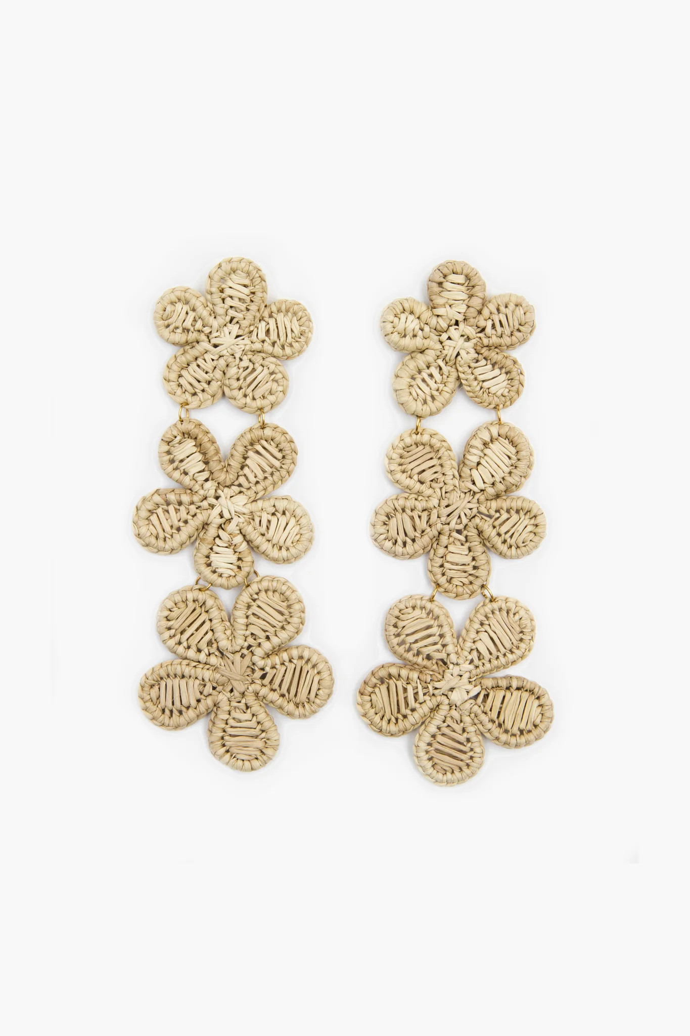 Natural Rattan Earrings | Tuckernuck (US)