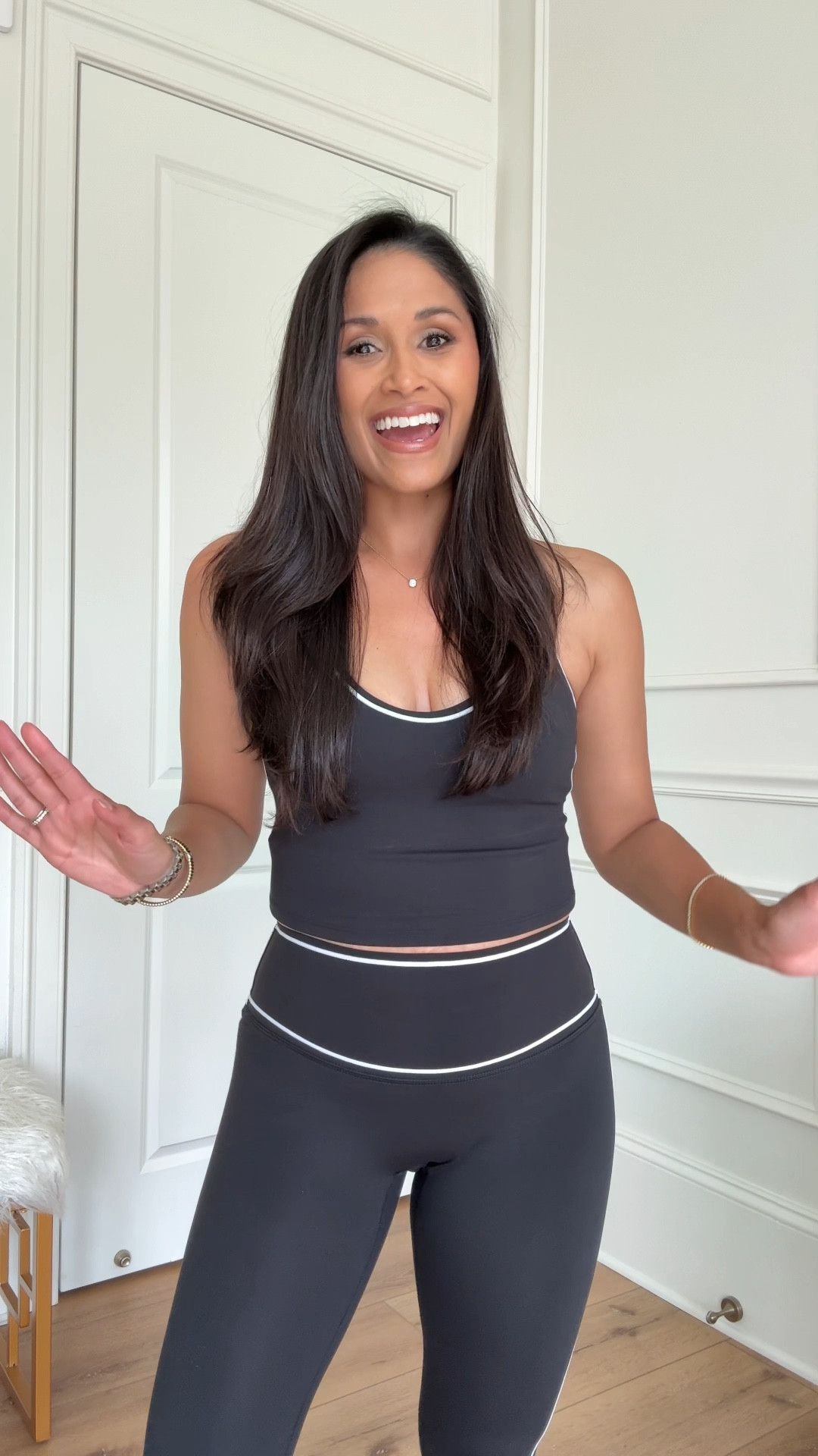 You can get these looks from the @fabletics x @khloe collection including 70-80% OFF your first order when you sign up to be VIP.

Honestly, the fact that these pieces are Khloe approved is what initially sold me on this collection, but seeing and trying them on in person blew me away! I know we can all agree that @fabletics never disappoints, but I just can't get over how great these outfits made me feel. I felt so sculpted and feminine while still comfortable and confident in my own skin. If you want to look good and feel good, I highly recommend adding these to your cart. Also, we can’t not call out the amazing pureluxe pushup feature in their bras. You can see the difference in the black tank I’m wearing. I was shocked at the lift that it gives you!
 #fableticspartner #FableticsxKhloe


#LTKfitnessgoals #LTKootd