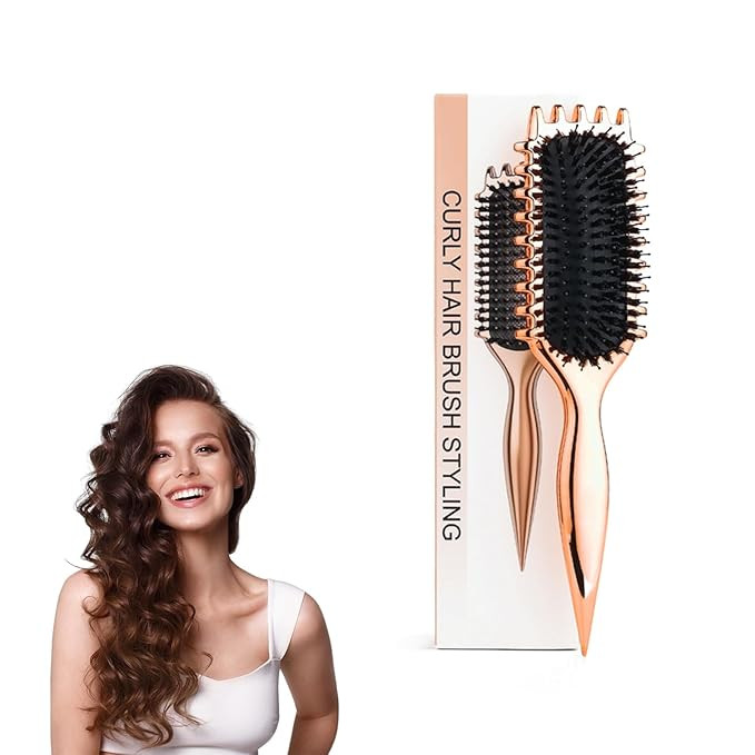 Curl defining brush, Curl Hair Brush, Curl Define Styling Brush, for Combing and Shaping Men's an... | Amazon (US)