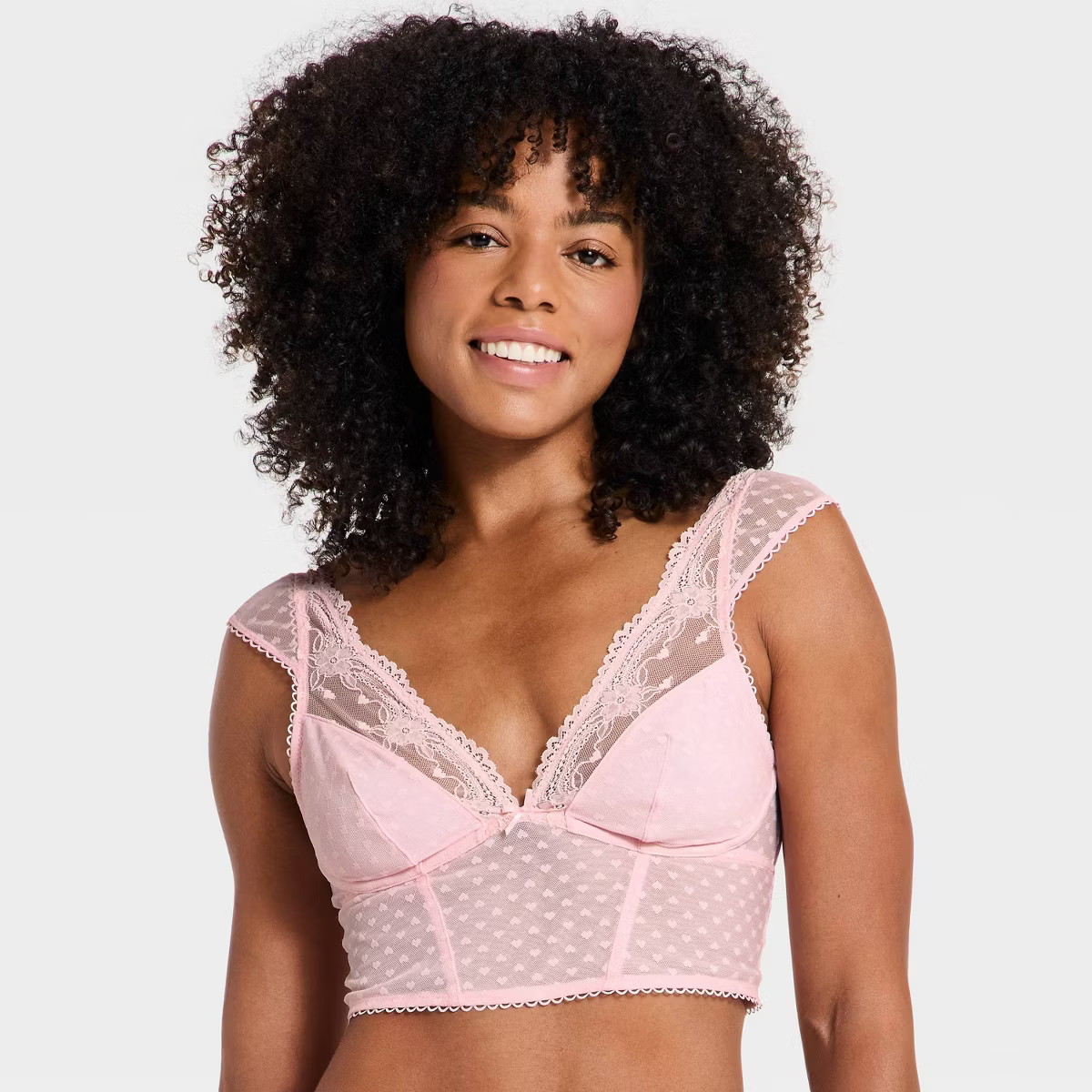 Women's Heart Lace Bra Top - Wild Fable™ | Target