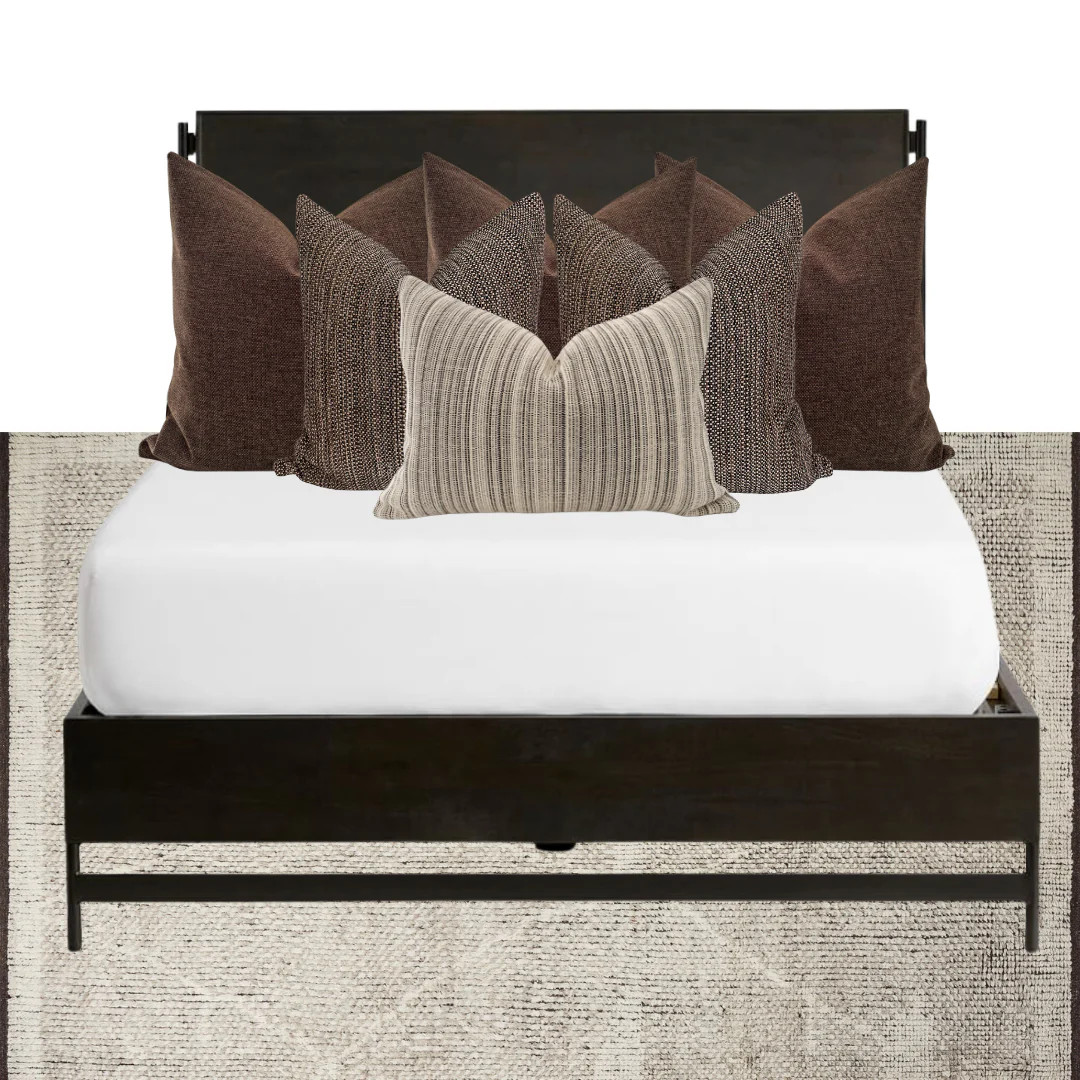 Bed Pillow Combo 'Bourbon' | Hackner Home (US)