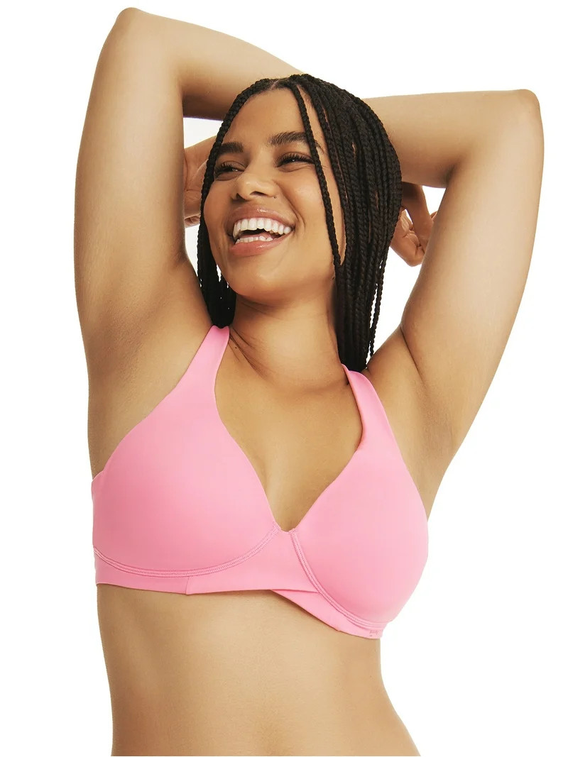 Kindly Yours So Comfy Micro Wire-Free Plunge Bra, Sizes S-XXXL | Walmart (US)