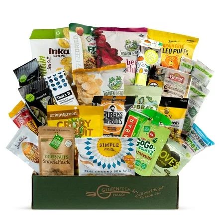PALEO Gift Basket [25 Count] Paleo Diet Snack Box, Healthy Snacks Care Package with Grain Free Crack | Walmart (US)
