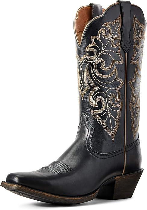 Ariat Women's Round Up Square Toe Western Cowboy Boot | Amazon (US)