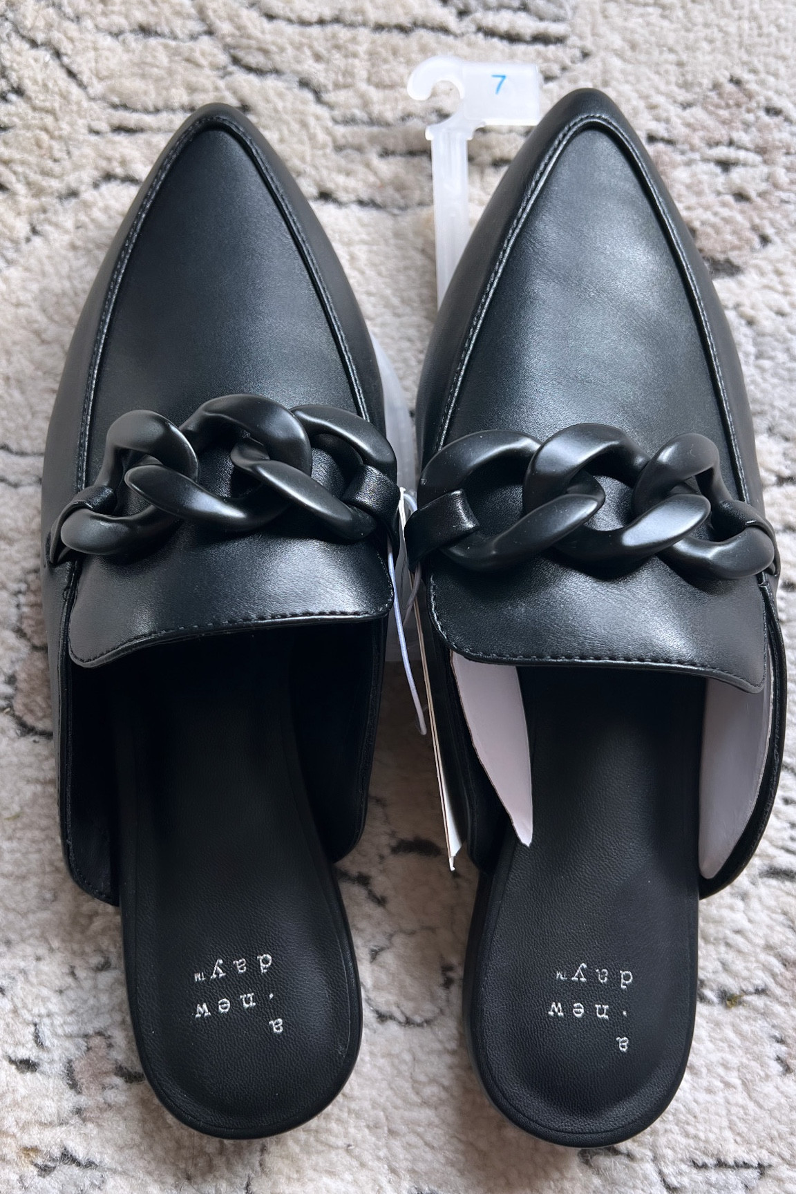 Slip on shoes with memory foam under $25 from Target. Has cute detail with the chain and would be cute for work or with jeans also. 
#target #spring #shoes

#LTKfindsunder50 #LTKstyletip #LTKshoecrush