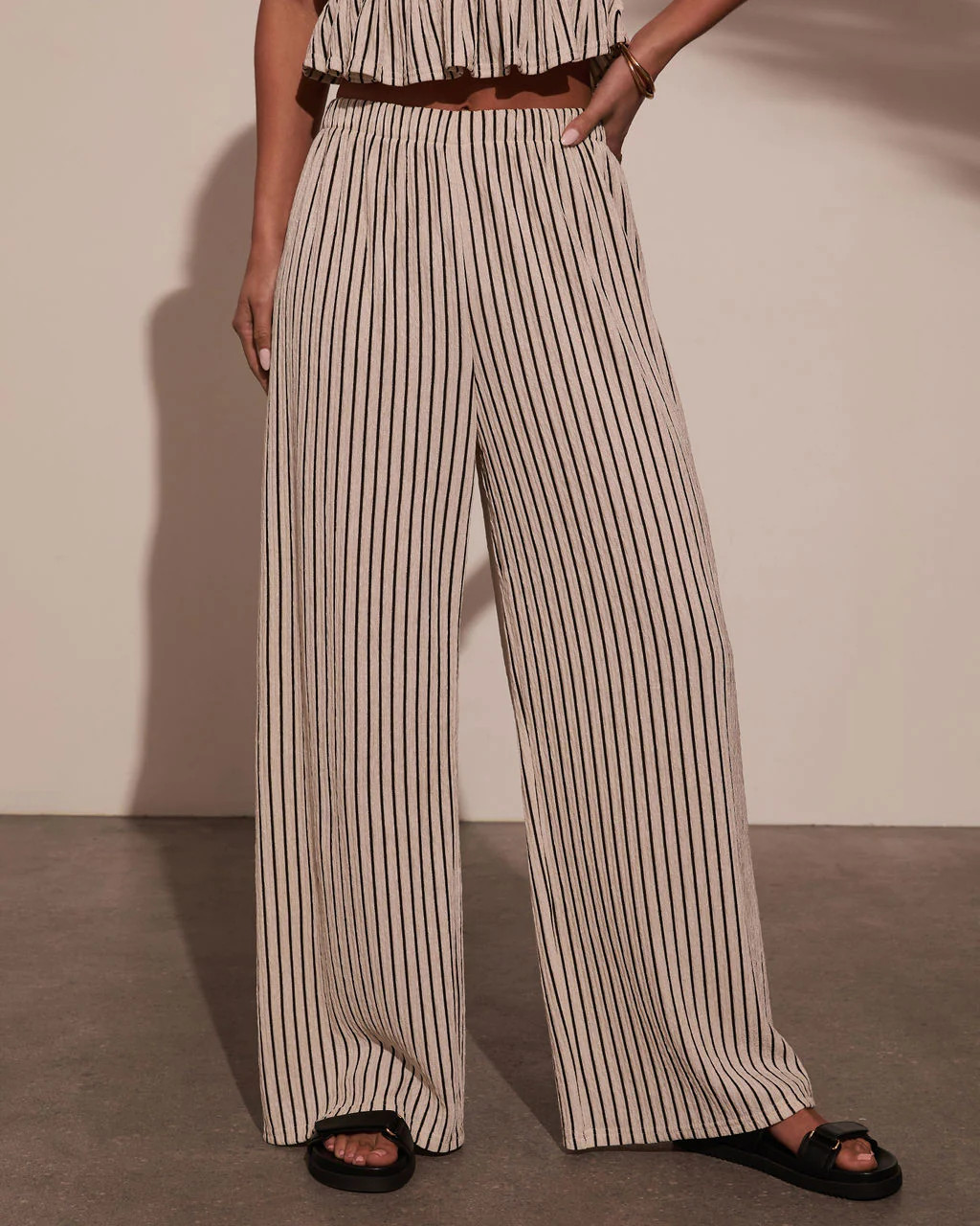Mystic Wanderer Striped Wide Leg Pants | VICI