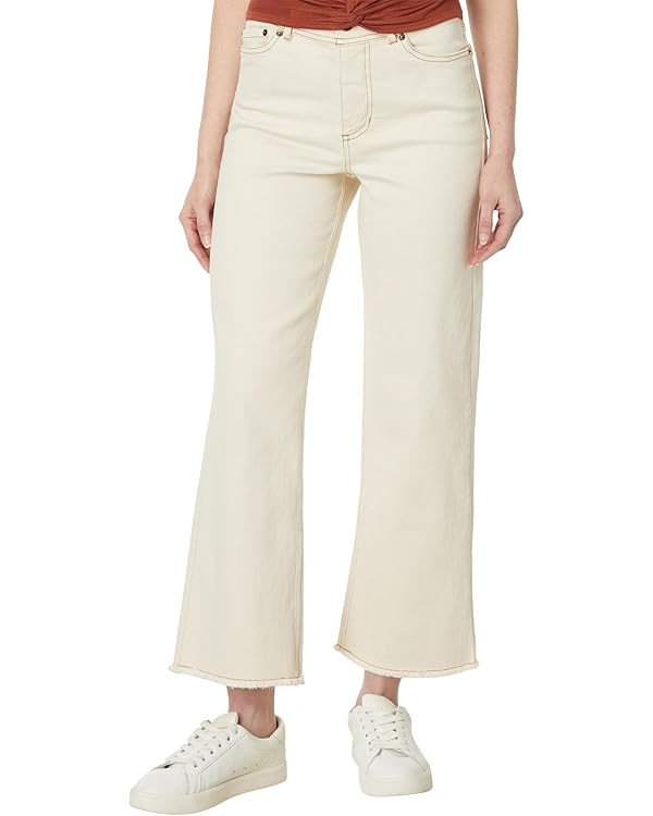 Toad&Co Balsam Seeded Cutoff Pant - Pants for Women - Button Closure - Raw Hem - Distressed Detai... | Amazon (US)