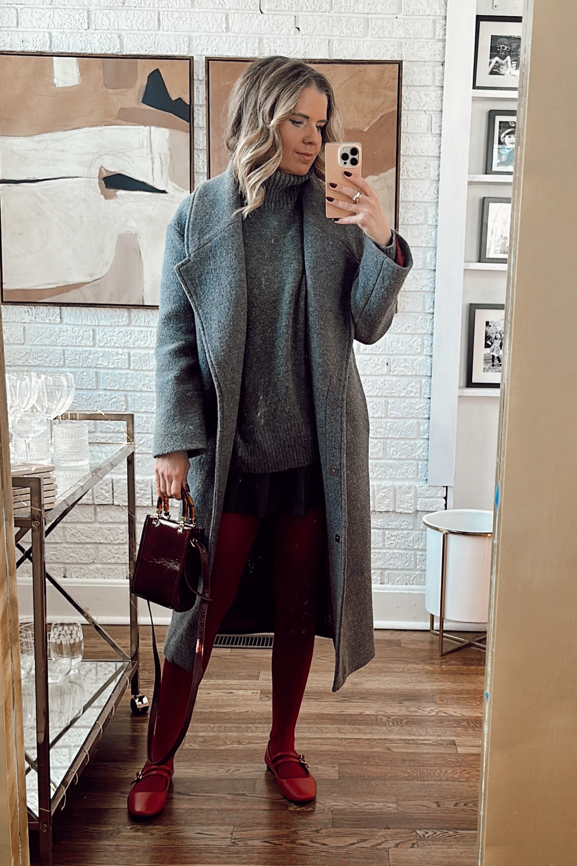 Winter gray and red outfit inspo 

#LTKSeasonal #LTKover40 #LTKstyletip
